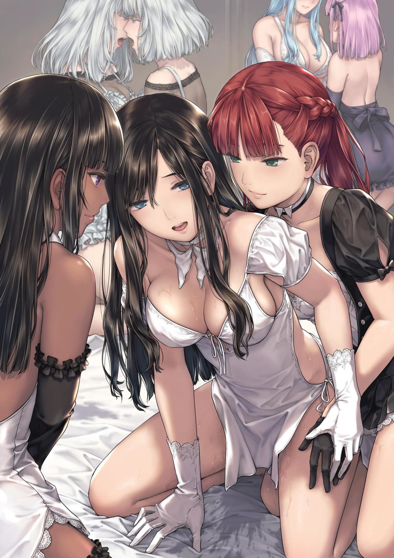 Hentai Manga Comic-Yurika And The Sheets That Never Go Dry-Read-65
